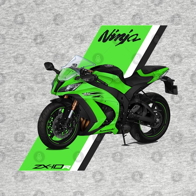 Kawasaki Ninja ZX-10R by mArts